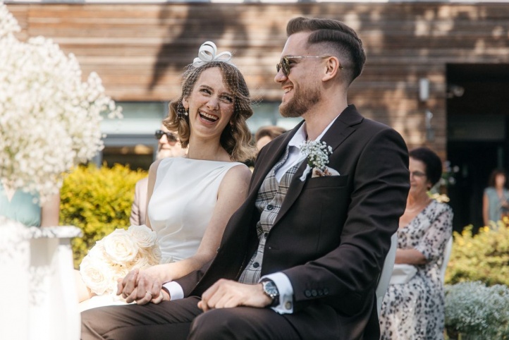 Ślub humanistyczny Marysi i Radka w Bytomiu – lekki, nieformalny i absolutnie ich